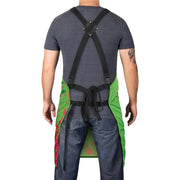 Stylecraft Water-Repellent Barber & Salon Apron - Radioactive Green