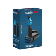 BaBylissPRO LimitedFX Black - Blue Trimmer & Double-Foil Shaver Set