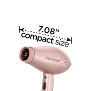 Gamma X-Hybrid Compact Hair Dryer - Rose Gold
