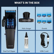BaBylissPRO Dual-Coil Motor Clipper & Trimmer Combo