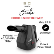 StyleCraft Lightweight Corded Shop Blower