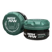 Nishman Hair Styling Wax M8 Forming Hair Cream 3.4 oz