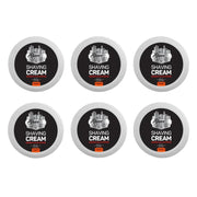The Shave Factory Ginseng & Black Pepper Shaving Cream 4.2 oz - 6 Pack