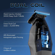 Steel Blue BaBylissPRO High Performance Dual Coil Motor Trimmer