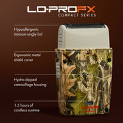 BaBylissPRO Camo Collection LO-PROFX Compact Single-Foil Shaver