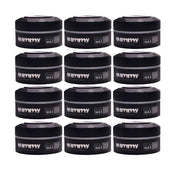 Black Gummy Styling Wax Casual Look 5 oz