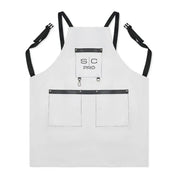 Stylecraft Water-Repellent Barber & Salon Apron - White