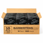 L3VEL3 Professional Nitrile Gloves Black