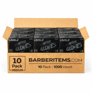 L3VEL3 Professional Nitrile Gloves Black