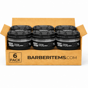 White Smoke Nishman Coloring Hair Styling Wax C3 - Dark Black 3.4 oz