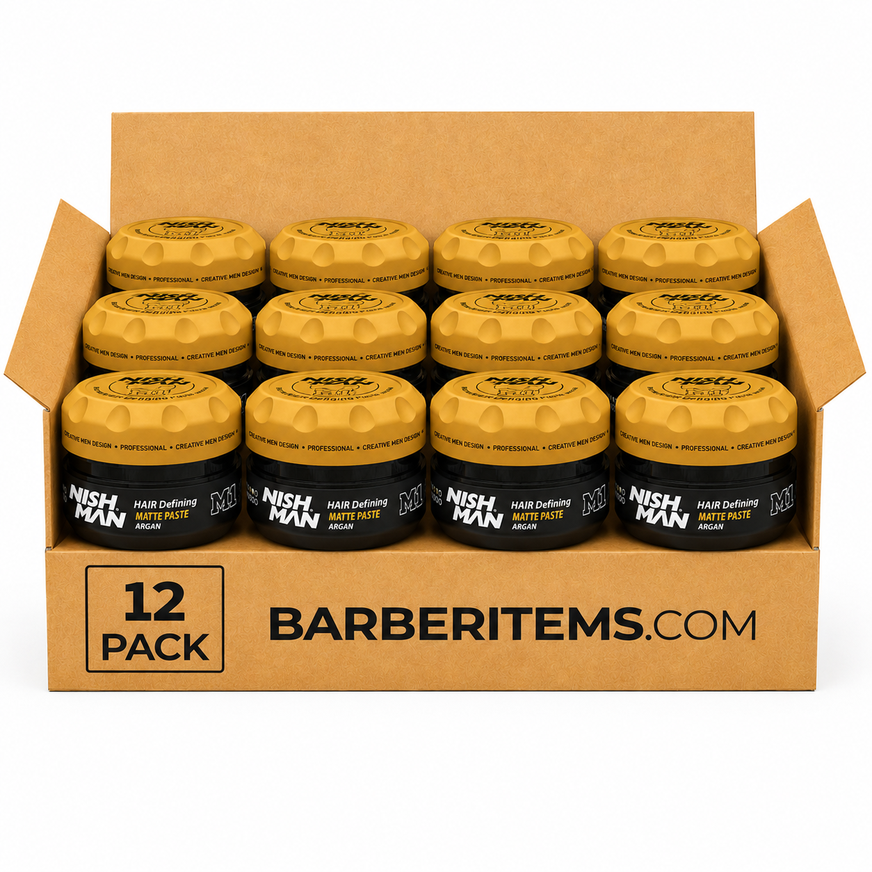 Nishman M1 Hair Defining Matte Paste 3.4 oz NISM81074 Nishman M1 Hair Defining Matte Paste 3.4 oz NISM81074