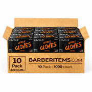 L3VEL3 Professional Nitrile Gloves Orange