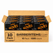 L3VEL3 Professional Nitrile Gloves Orange