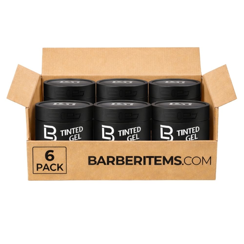 L3VEL3 Tinted Hair Gel - Black Color 8.45 oz BLACK-250ML