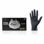 Barber Professional Nitrile Gloves - Black