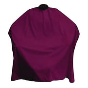 Dark Red The Shave Factory Barber Cape with Window