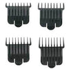 Dark Slate Gray Andis Snap-On Blade Attachment Combs 4-Comb Set