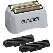Gray Andis ProFoil Lithium Titanium Foil Assembly and Inner Cutters