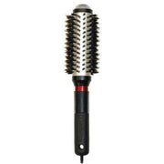 Light Gray Technique Boar Bristle Round Thermal Brush