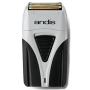 Gray Andis ProFoil Lithium Plus Titanium Foil Shaver with Replacement Foil Assembly and Inner Cutters