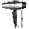 Dark Slate Gray BaBylissPRO Steel Fx Dryer &  Prima 2000 Mini Flat Iron Combo