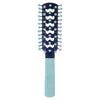 Light Gray Cricket Static Free Comfort Collection Mini Fast Flo Brush
