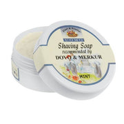 Light Gray Dovo Shaving Soap  - Mint 3.4 oz
