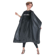 Andis Black Cape with Andis Logo One Size