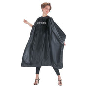 Dark Slate Gray Andis Black Cape with Andis Logo One Size