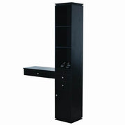 Black K-Concept Display Shelf Station - Cherry Wood