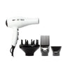 Black Hot Tools Tourmaline Tools 2000 Turbo Ionic Hair Dryer - White