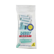 Light Gray Derby Razor for Body Shave, 5 Count