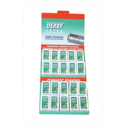 Light Gray Derby Extra Double Edge Razor Blades, 100 Count