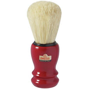 Tan Omega S-Brush Fiber Shaving Brush - Red