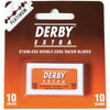 Chocolate Derby Extra Double Edge Blades, 10 Count