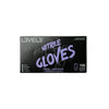 Black L3VEL3 Professional Nitrile Gloves Lavender - 100 ct