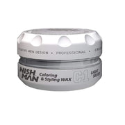 Gray Nishman Coloring Hair Styling Wax C1 - Silver 3.4 oz