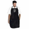 Light Gray L3VEL3 Professional Barber Apron - Black