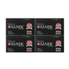 Black Sanek Neck Strips  FULL CASE 2880 Strips (Pack of 4)