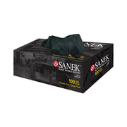 Dark Slate Gray Sanek Black Nitrile Gloves, 100 Ct