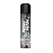 Dark Slate Gray Nishman Glitter Hair Spray Silver 5 oz