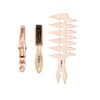 Bisque BaBylissPRO Barberology Trio Mix Rose Gold Bucket - 18 Pack