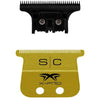 Dark Goldenrod StyleCraft Fixed Gold Titanium X-Pro Wide Trimmer Blade with DLC The One Cutter Set