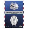 Dark Slate Gray The Shave Factory Disposable Salon/Barber Cape with Design 50 ct
