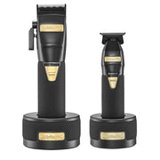BaBylissPRO Boost FX Limited Edition Black Clipper, Trimmer & Charging Bases
