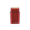 Brown BaBylissPRO FOILFX02 Cordless Metal Red Double Foil Shaver