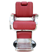 Maroon K-Concept Lincoln II Barber Chair - Red