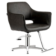 Dark Slate Gray Comfortel Blake Styling Chair Textured Black