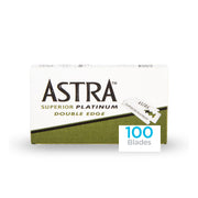 Astra Superior Platinum Double Edge Safety Razor Blade, 100 Count