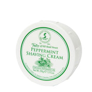 Beige Taylor of Old Bond Street Peppermint Shaving Cream Bowl 5.3 oz - 6 Pack